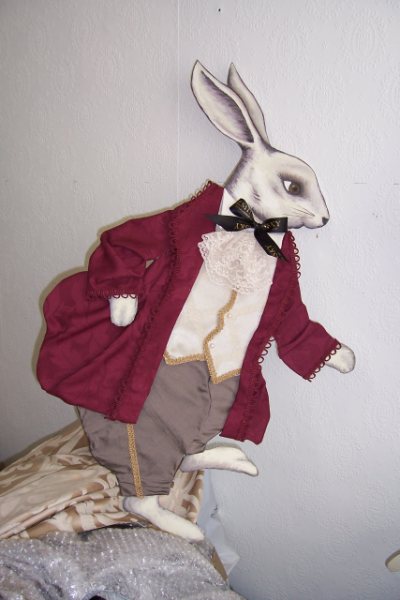 Kim Hurley Kominsky's Easter rabbit for Kominsky's