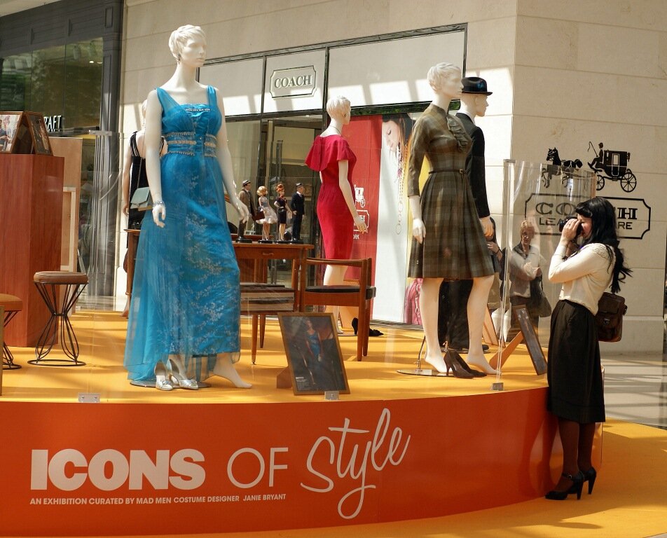 HOT: Icons of Style, Mad Men Costume Exhibition, Chadstone Shopping Centre, 1341 Dandenong Rd, Chadstone