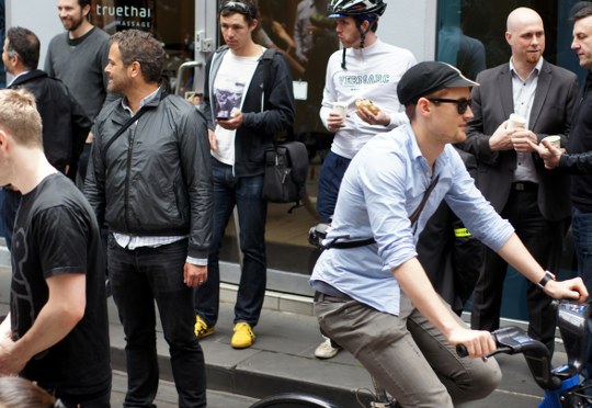 Melbourne Bike Share En Masse 2012, Silo by Joost, 123 Hardware Lane, Melbourne
