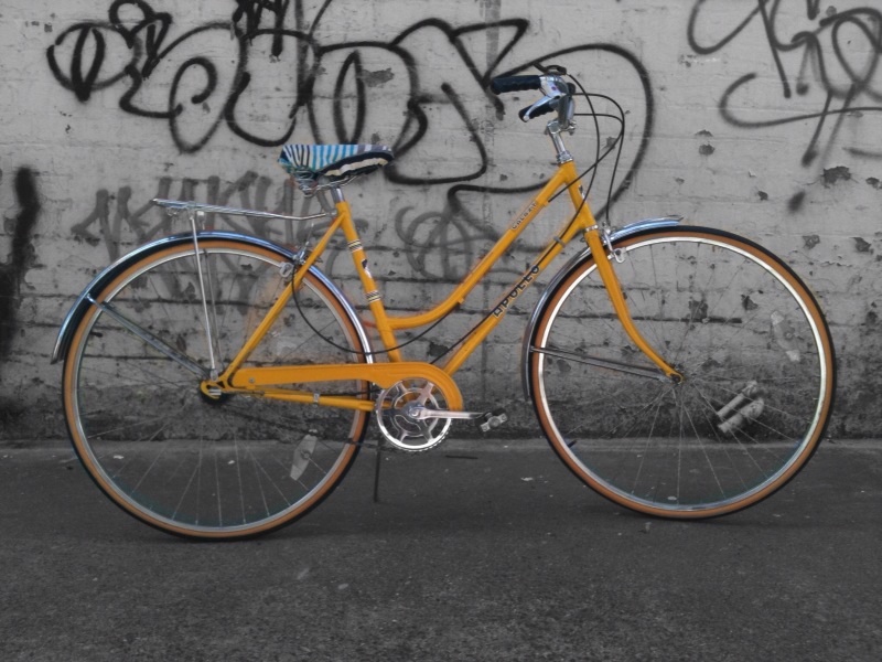 The Humble Vintage Yellow Apollo BW Humble Vintage Bike Rentals